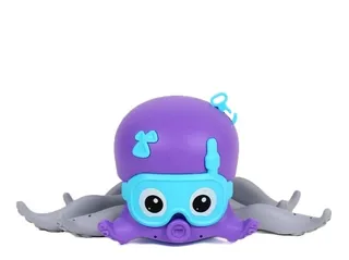 Juguete Pulpo Con Movimiento Para Bañera Piso Niños Log-on