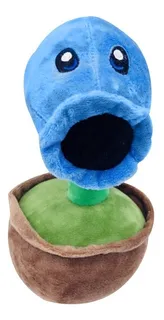 Peluche Diseño Plantas Vs Zombies Pp-393 Azul Para Niños