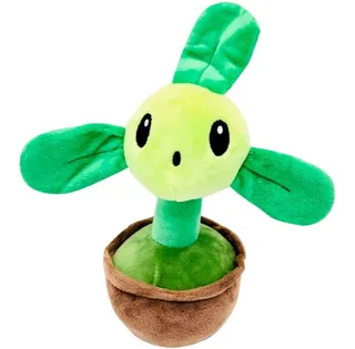 Peluche Diseño Plantas Vs Zombies Pp-416 Verde Para Niños