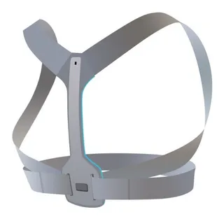 Faja Corrección Postura Espalda Deportiva Gris Log-on