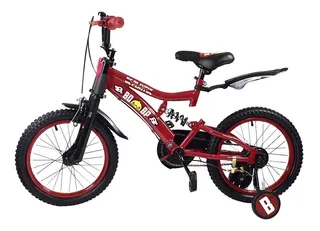 Bicicleta B Duck Roja Resorte Para Niños Infantil