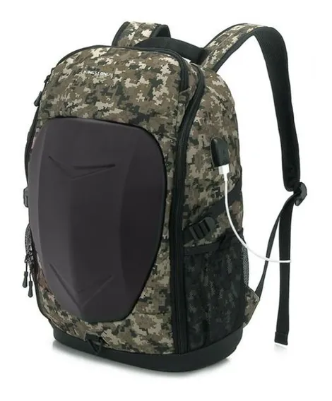 Kingslong Mochila Portátil Anti Agua Doble Compartimiento 