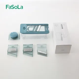 Rallador Cortador De Frutas Verduras Multifuncional Fasola