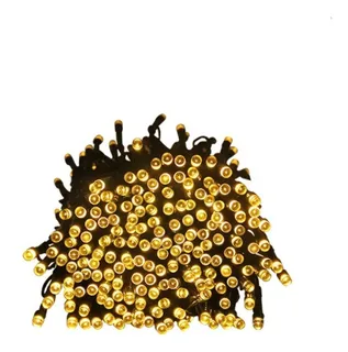 Log-on Serie De Luces Navideñas 300 Piezas Led Blanco Cálido