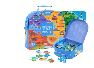 Rompecabezas Nuestro Mundo Mideer Juego Niños Armar Piezas