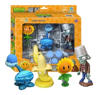 Juego Plantas Vs Zombies Tablero Muñecos Juegos Infantil